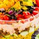 Best Taco Layered Salad Recipe Ever! | Quick Salad Recipes for Healthy Salad Ideas to Boost Your Nutrition