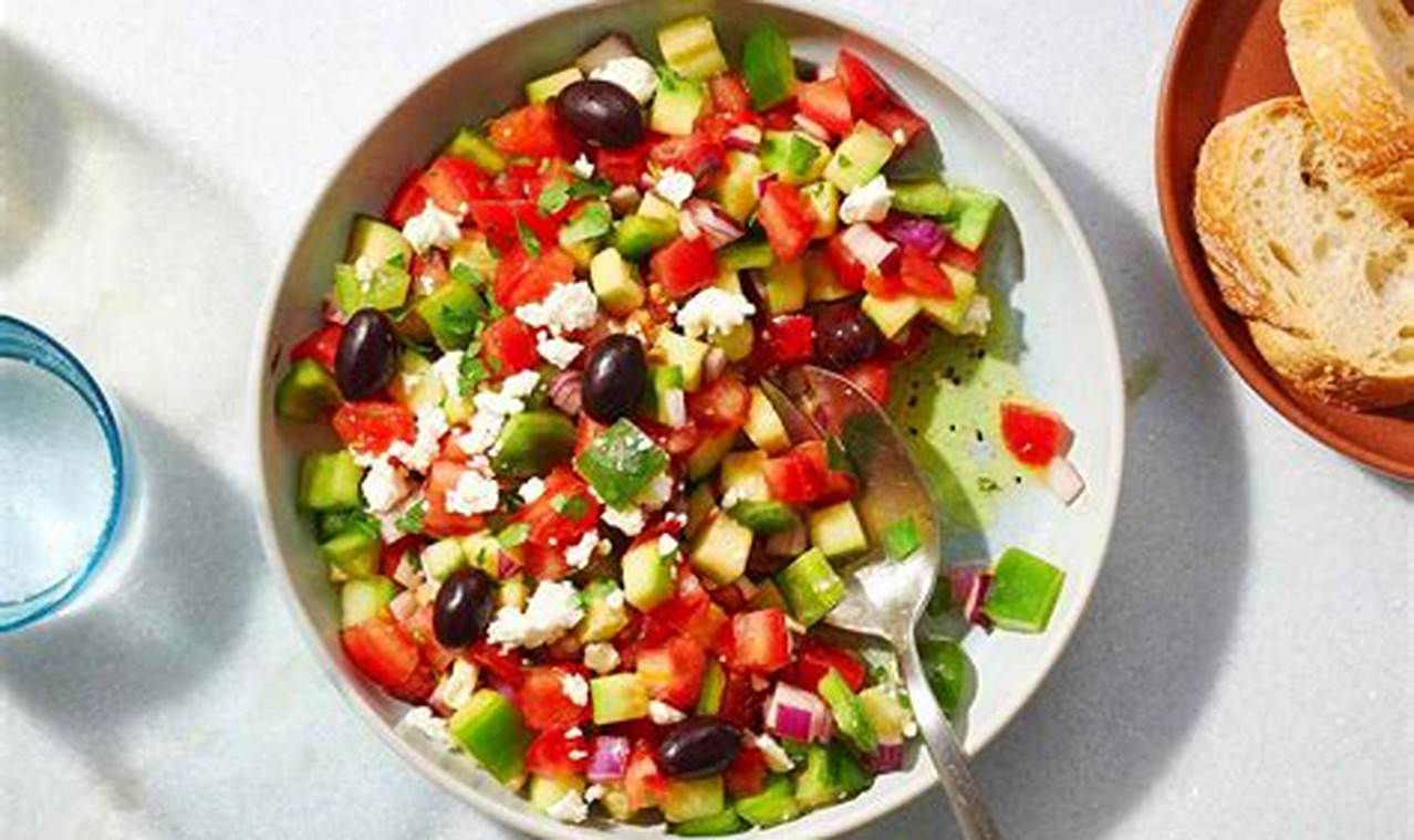 Authentic Turkish Shepherd's Salad Recipe (Coban Salatasi) Quick Salad Recipes for Healthy Salad Ideas to Boost Your Nutrition Authentic Turkish Shepherd's Salad Recipe (Coban Salatasi) | Quick Salad Recipes for Healthy Salad Ideas to Boost Your Nutrition