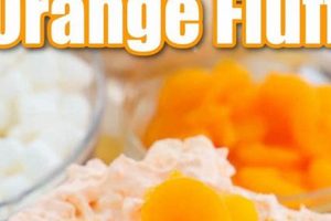 Easy Orange Fluff Salad: A Simple Dessert Recipe | Quick Salad Recipes for Healthy Salad Ideas to Boost Your Nutrition