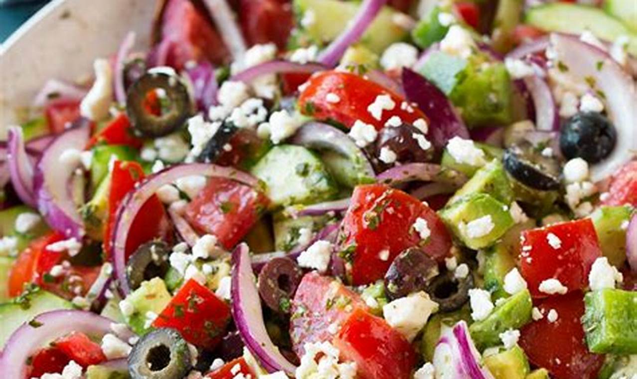 Best Recipe Greek Salad | Quick Salad Recipes for Healthy Salad Ideas to Boost Your Nutrition