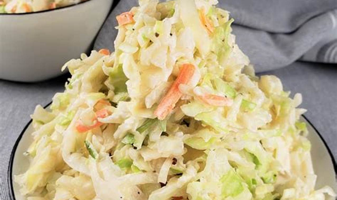 Classic Cole Slaw Salad Recipe: Easy & Creamy | Quick Salad Recipes for Healthy Salad Ideas to Boost Your Nutrition