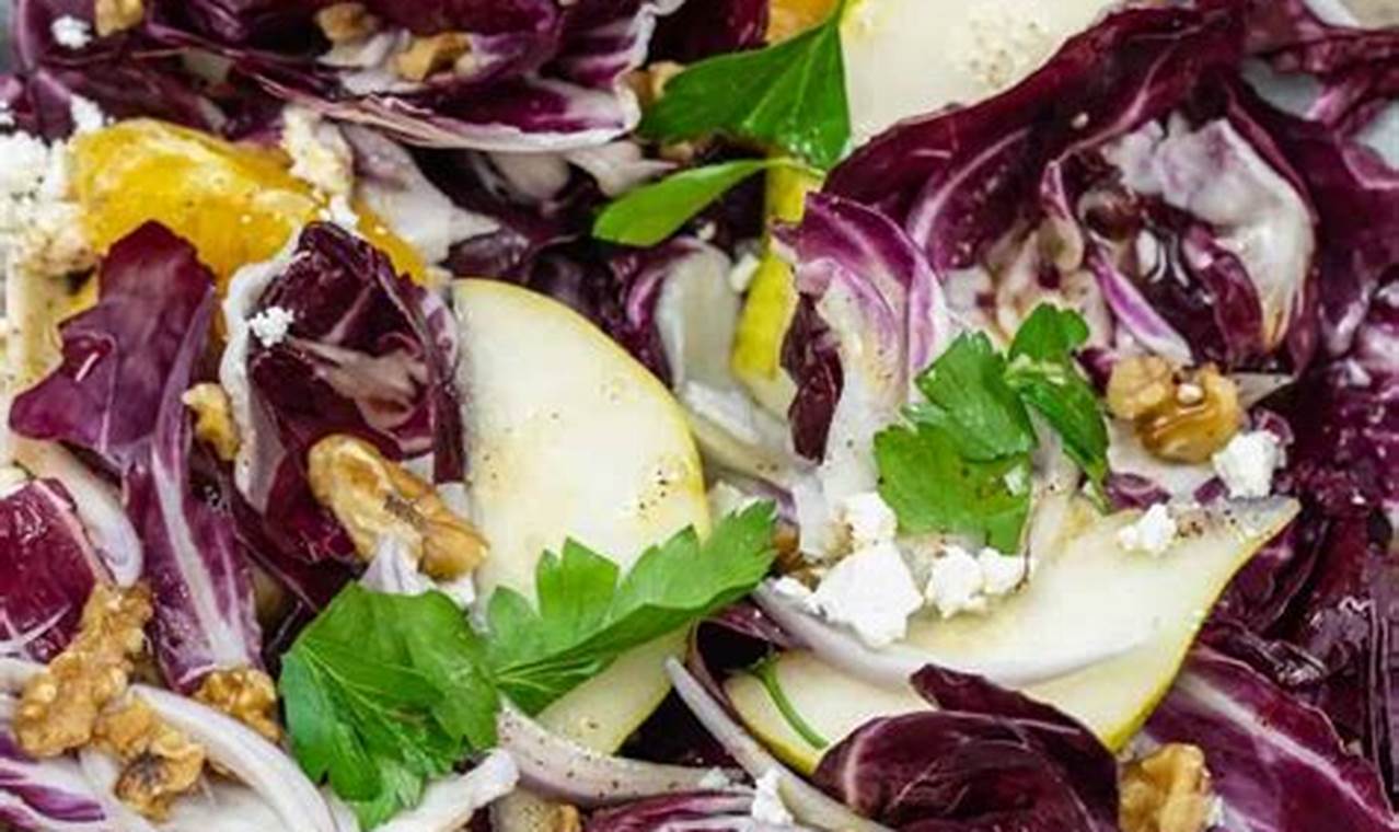 Radicchio Salad Recipe Quick Salad Recipes for Healthy Salad Ideas to Boost Your Nutrition Radicchio Salad Recipe | Quick Salad Recipes for Healthy Salad Ideas to Boost Your Nutrition