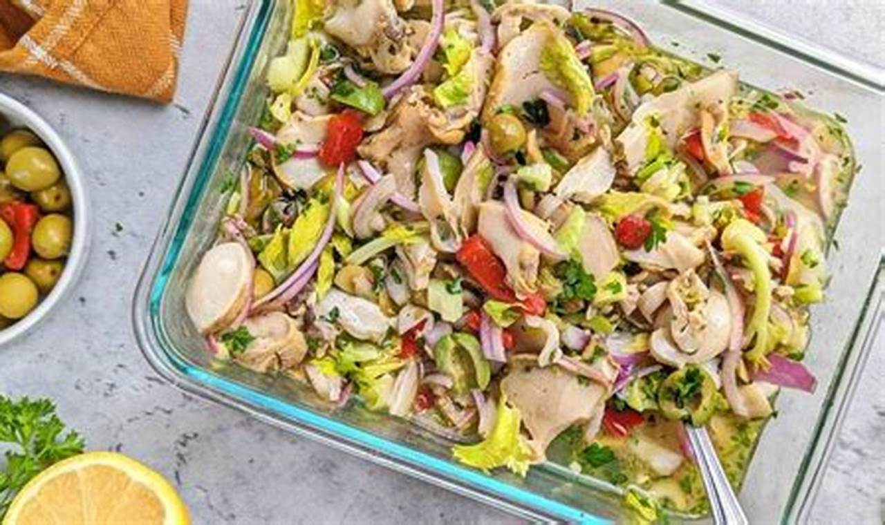 Best Scungilli Salad Recipe: A Classic Italian Dish | Quick Salad Recipes for Healthy Salad Ideas to Boost Your Nutrition