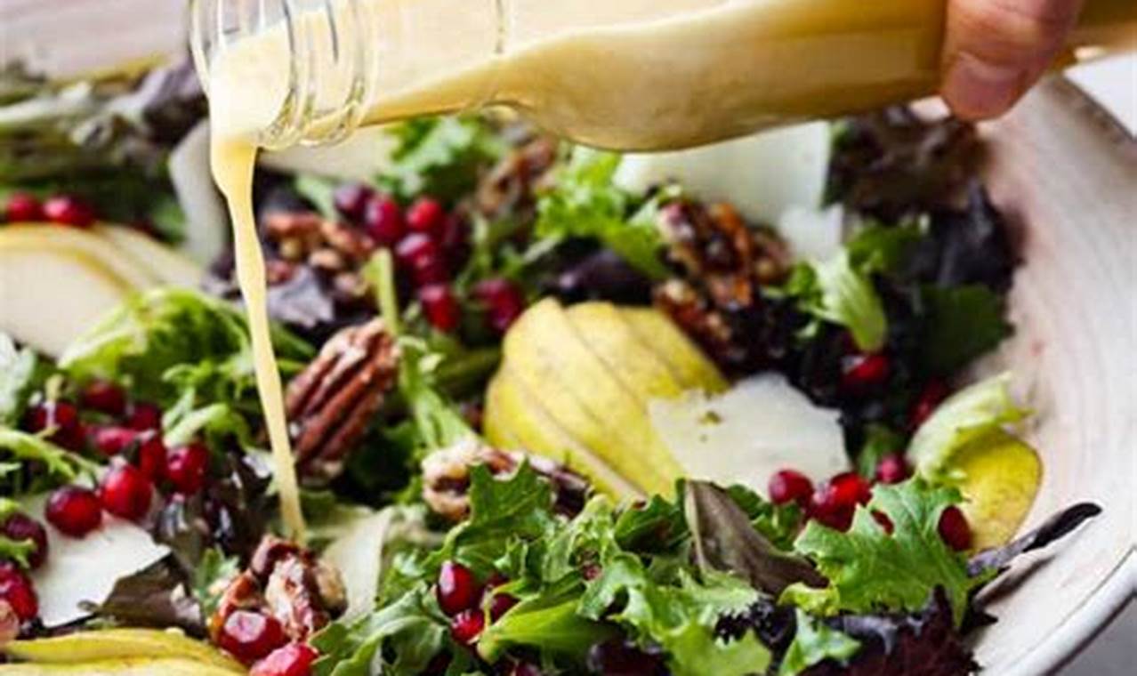 Classic Champagne Vinaigrette Salad Recipe | Quick Salad Recipes for Healthy Salad Ideas to Boost Your Nutrition