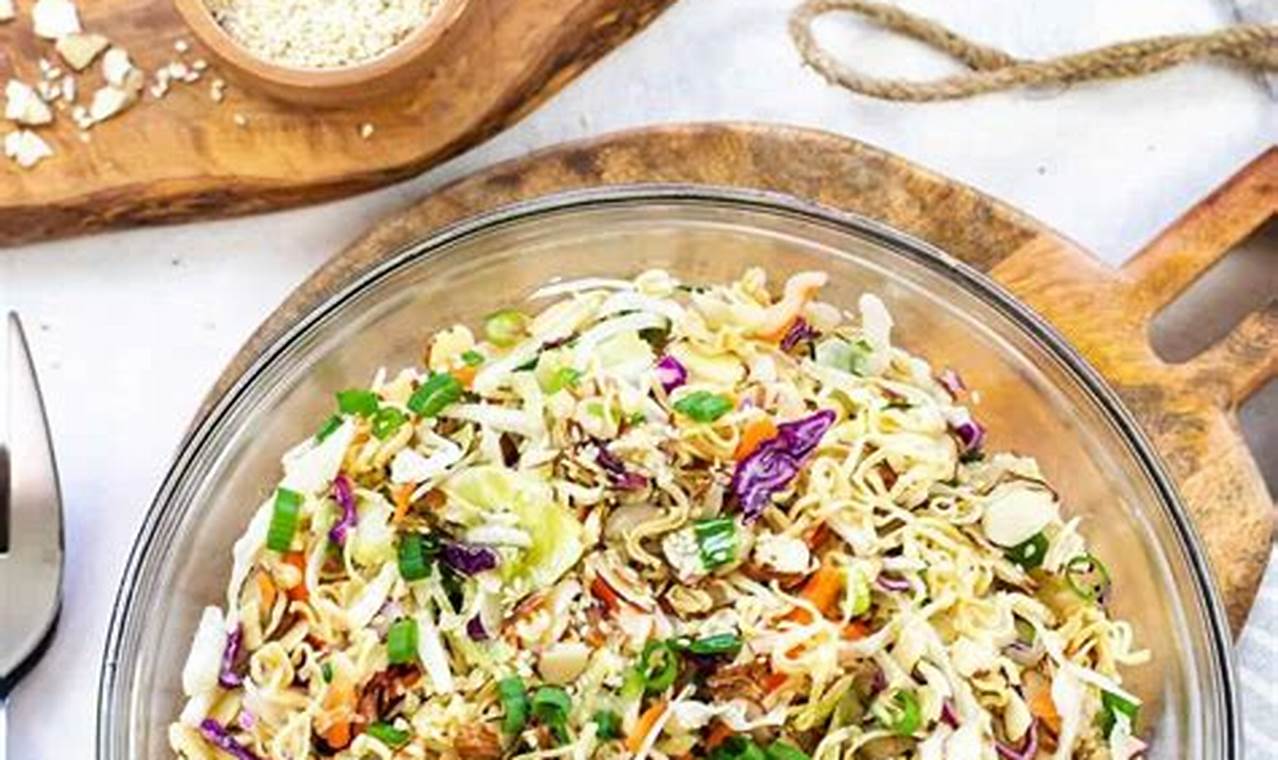 Easy Asian Ramen Salad Recipe: Crunchy & Delicious Quick Salad Recipes for Healthy Salad Ideas to Boost Your Nutrition Easy Asian Ramen Salad Recipe: Crunchy & Delicious | Quick Salad Recipes for Healthy Salad Ideas to Boost Your Nutrition