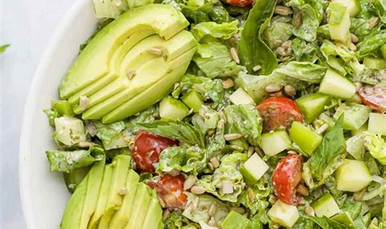 Classic Green Goddess Salad Recipe with Avocado & Creamy Dressing Quick Salad Recipes for Healthy Salad Ideas to Boost Your Nutrition Classic Green Goddess Salad Recipe with Avocado & Creamy Dressing | Quick Salad Recipes for Healthy Salad Ideas to Boost Your Nutrition