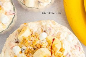 Easy Banana Split Fluff Salad Recipe: A Simple Delight Quick Salad Recipes for Healthy Salad Ideas to Boost Your Nutrition Easy Banana Split Fluff Salad Recipe: A Simple Delight | Quick Salad Recipes for Healthy Salad Ideas to Boost Your Nutrition