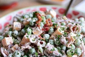 Classic Pioneer Woman Pea Salad Recipe Quick Salad Recipes for Healthy Salad Ideas to Boost Your Nutrition Classic Pioneer Woman Pea Salad Recipe | Quick Salad Recipes for Healthy Salad Ideas to Boost Your Nutrition