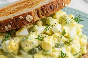 Classic Egg Salad with Pickles Recipe | Quick Salad Recipes for Healthy Salad Ideas to Boost Your Nutrition