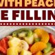 Easy Peach Pie Filling Salad Recipe: A Sweet Treat | Quick Salad Recipes for Healthy Salad Ideas to Boost Your Nutrition