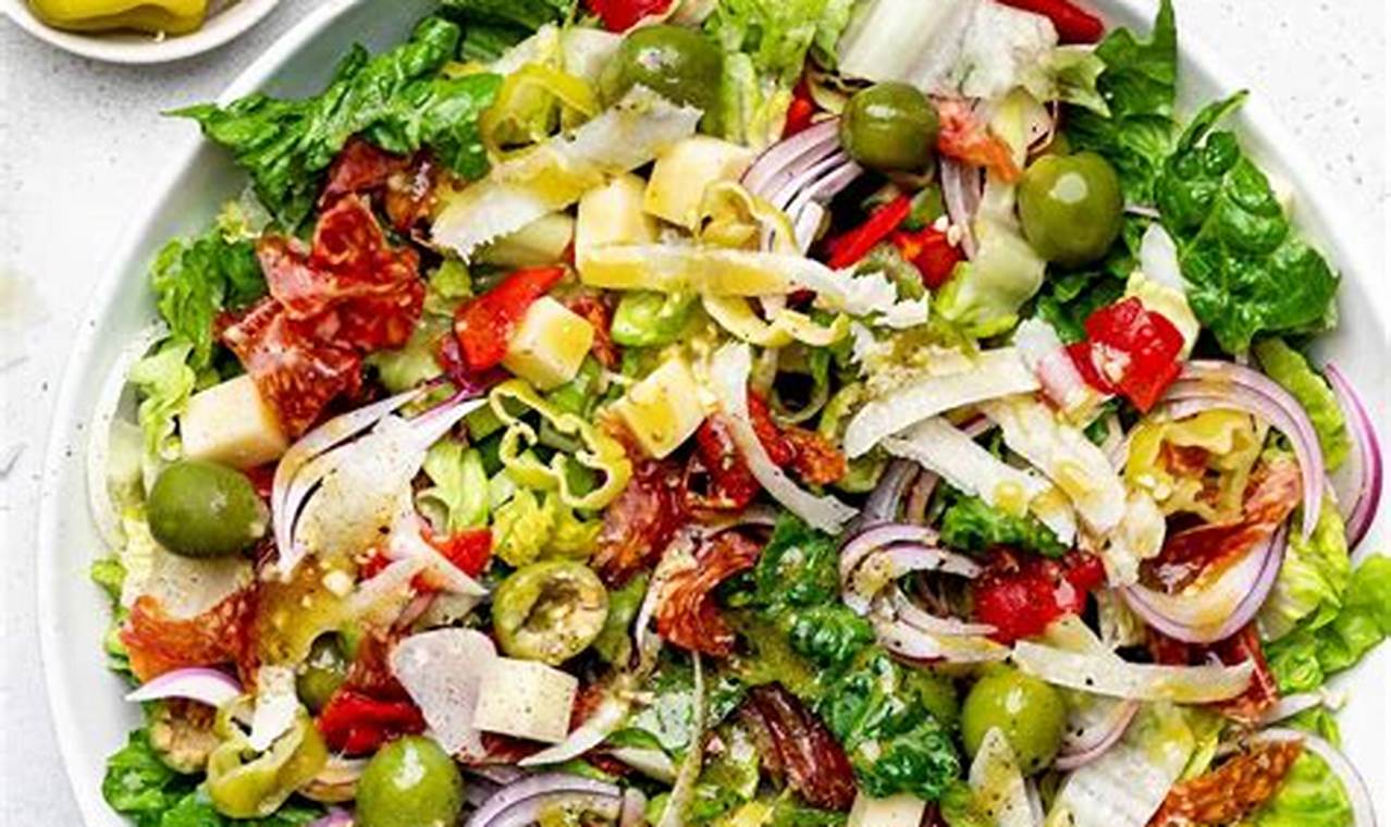 Recipe Of Italian Salad | Quick Salad Recipes for Healthy Salad Ideas to Boost Your Nutrition