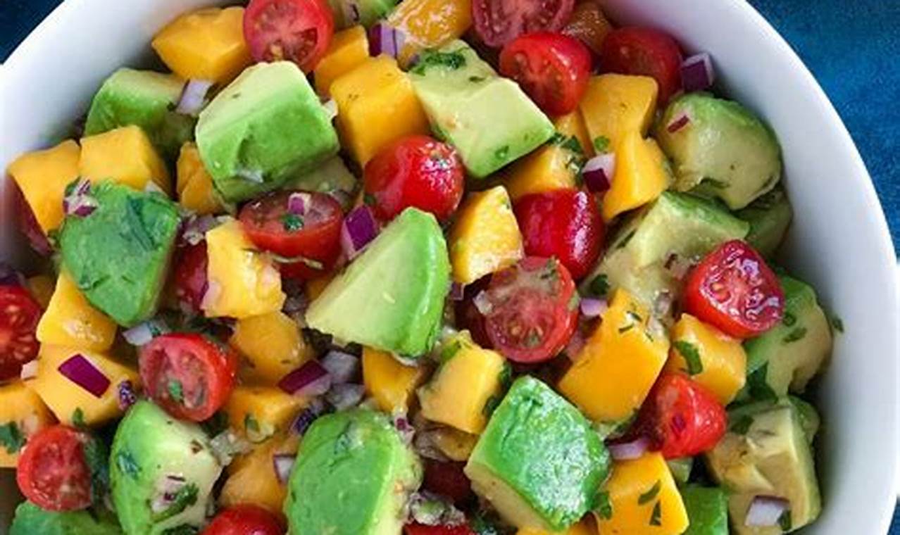 Fresh Mango Avocado Salad Recipe: Easy & Healthy | Quick Salad Recipes for Healthy Salad Ideas to Boost Your Nutrition