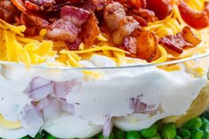Classic Seven Layered Salad Recipe (Easy) | Quick Salad Recipes for Healthy Salad Ideas to Boost Your Nutrition