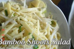 Easy Bamboo Shoot Salad Recipe: A Flavorful Delight | Quick Salad Recipes for Healthy Salad Ideas to Boost Your Nutrition