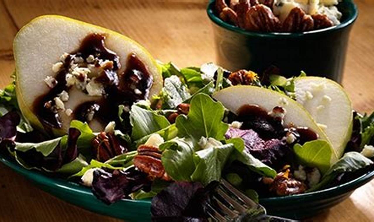 Classic Harry & David Pear Salad Recipe | Quick Salad Recipes for Healthy Salad Ideas to Boost Your Nutrition