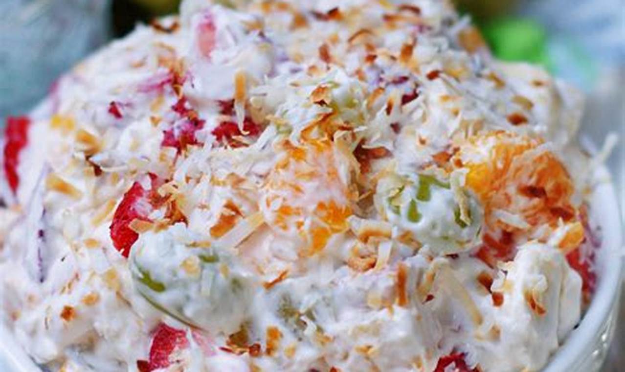 Easy Fruit Salad with Whip Cream Recipe | Quick Salad Recipes for Healthy Salad Ideas to Boost Your Nutrition