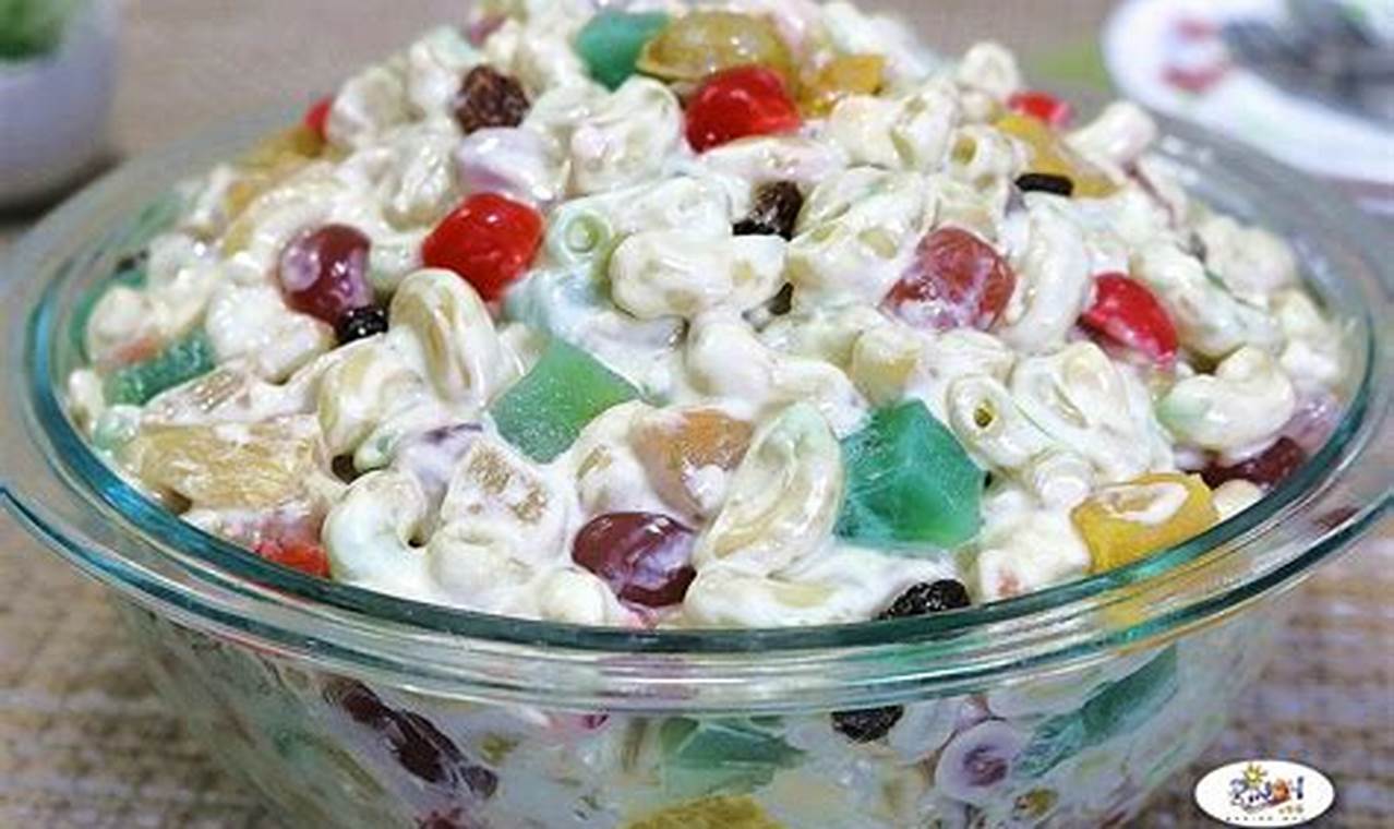 Classic Macaroni Fruit Salad Recipe: Easy & Delicious | Quick Salad Recipes for Healthy Salad Ideas to Boost Your Nutrition