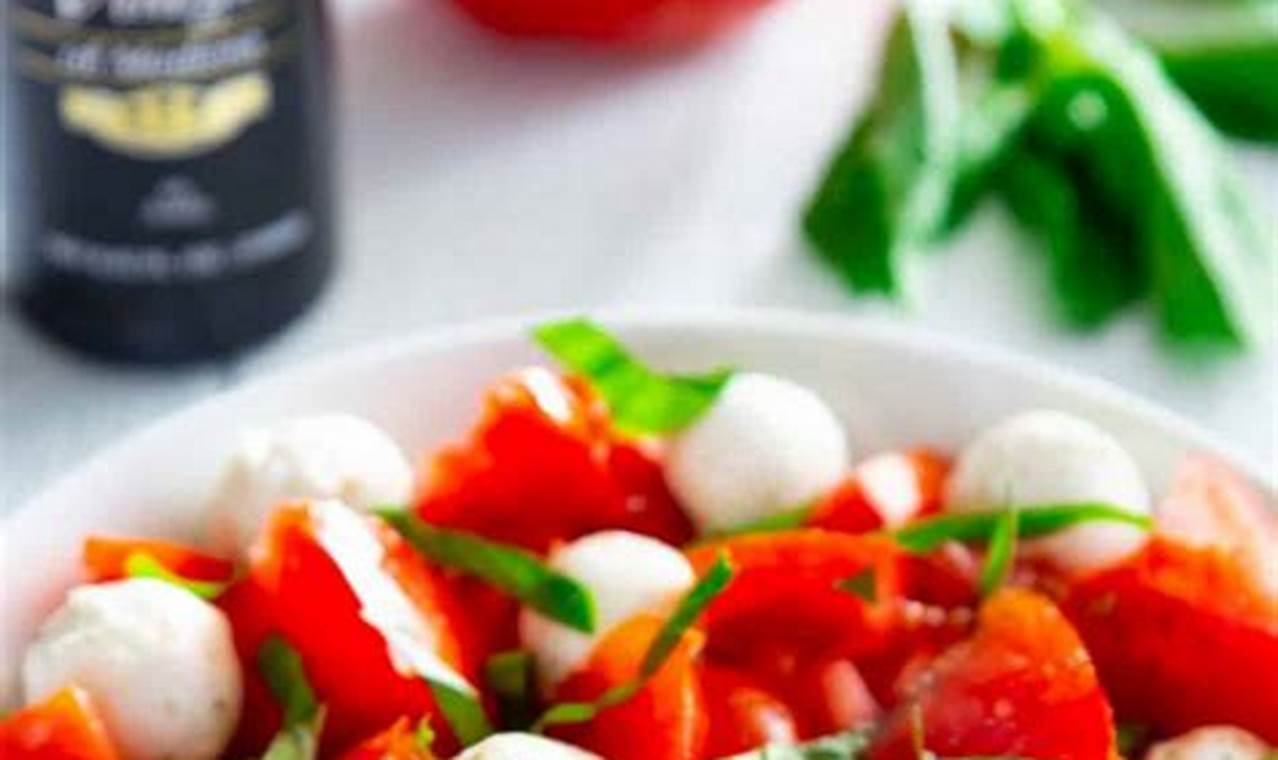 Chopped Caprese Salad Recipe | Quick Salad Recipes for Healthy Salad Ideas to Boost Your Nutrition