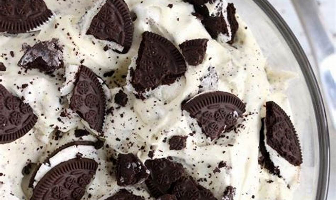 Easy Oreo "Salad" Recipe: No-Bake Dessert | Quick Salad Recipes for Healthy Salad Ideas to Boost Your Nutrition