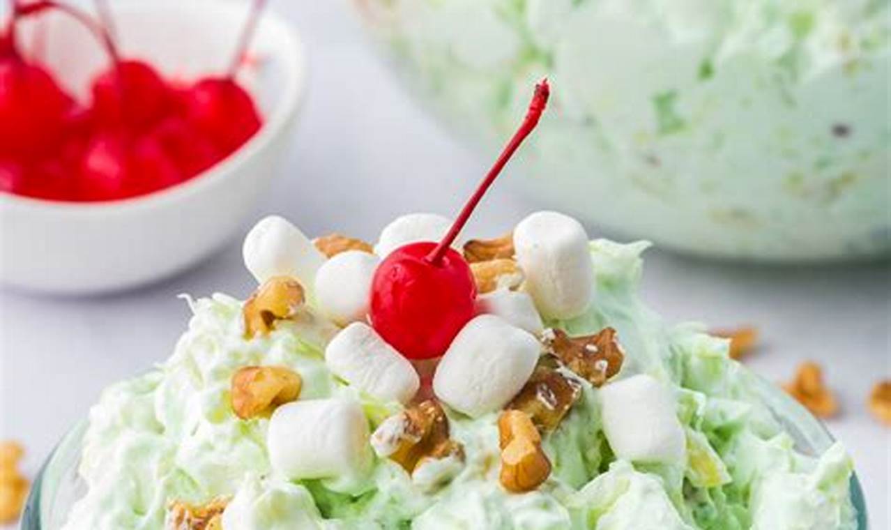 Classic Watergate Salad: Original Cool Whip Recipe | Quick Salad Recipes for Healthy Salad Ideas to Boost Your Nutrition