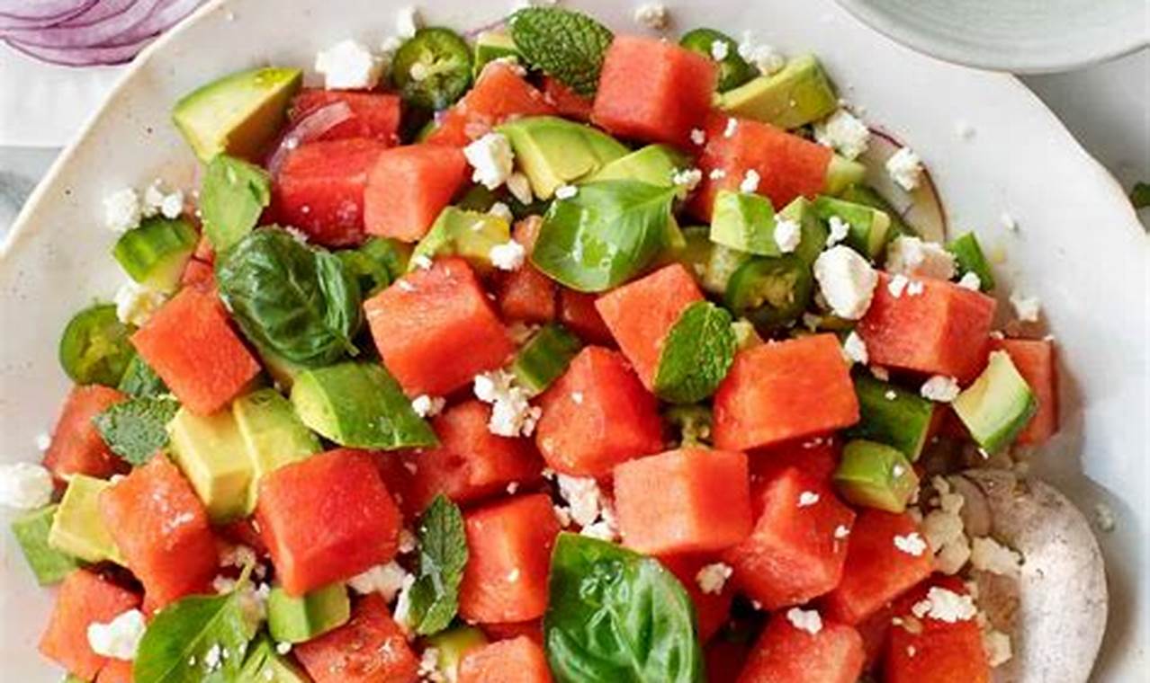 Easy Feta & Watermelon Salad Recipe + Dressing Quick Salad Recipes for Healthy Salad Ideas to Boost Your Nutrition Easy Feta & Watermelon Salad Recipe + Dressing | Quick Salad Recipes for Healthy Salad Ideas to Boost Your Nutrition