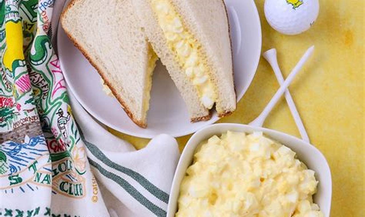 Augusta Masters Egg Salad Recipe Quick Salad Recipes for Healthy Salad Ideas to Boost Your Nutrition Augusta Masters Egg Salad Recipe | Quick Salad Recipes for Healthy Salad Ideas to Boost Your Nutrition