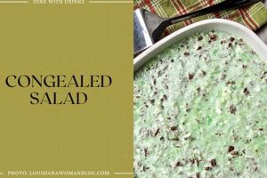 Congealed Salad Recipe | Quick Salad Recipes for Healthy Salad Ideas to Boost Your Nutrition