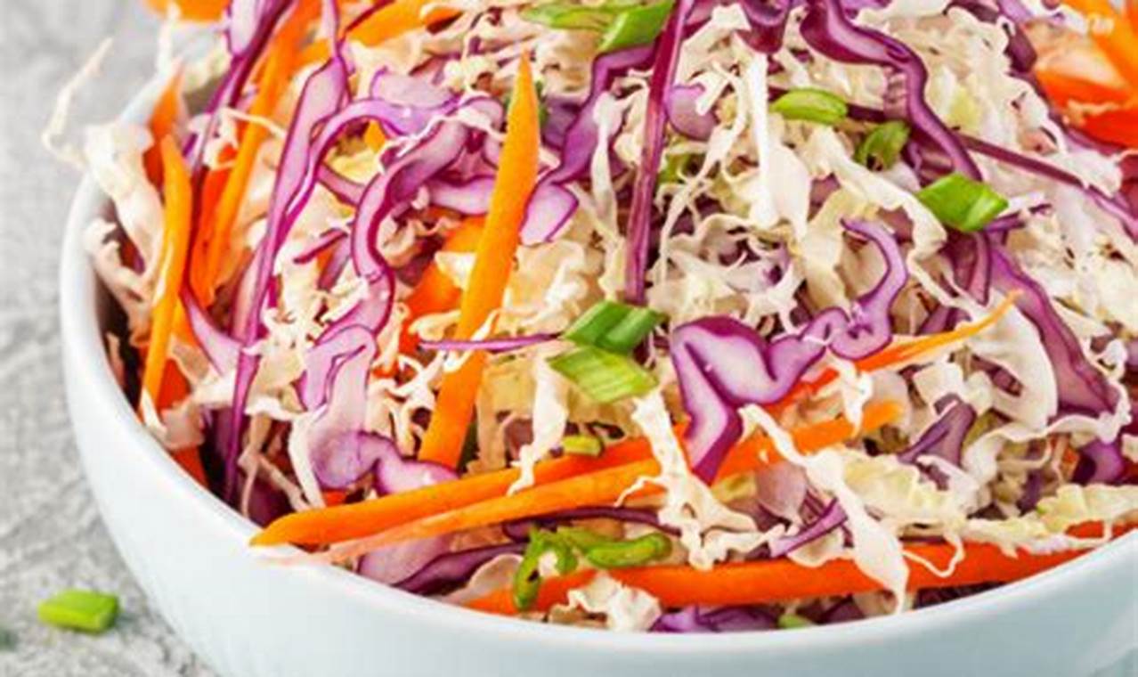 Best Crunchy Coleslaw Salad Recipe Ever | Quick Salad Recipes for Healthy Salad Ideas to Boost Your Nutrition