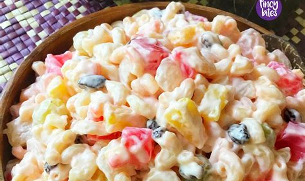 Best Filipino Mac Salad Recipe (Easy & Creamy) | Quick Salad Recipes for Healthy Salad Ideas to Boost Your Nutrition