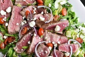 Blue Cheese Steak Salad Recipe | Quick Salad Recipes for Healthy Salad Ideas to Boost Your Nutrition