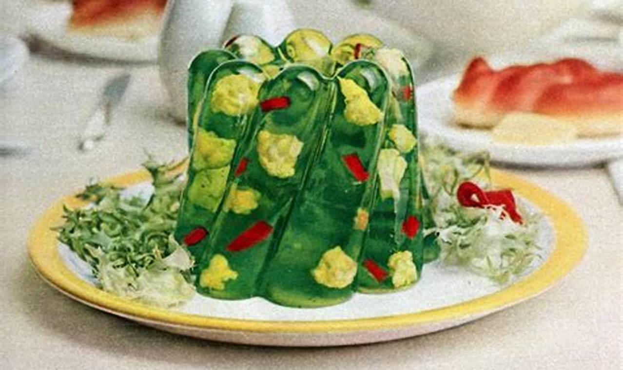 Classic Vintage Jello Salad Recipes | Quick Salad Recipes for Healthy Salad Ideas to Boost Your Nutrition