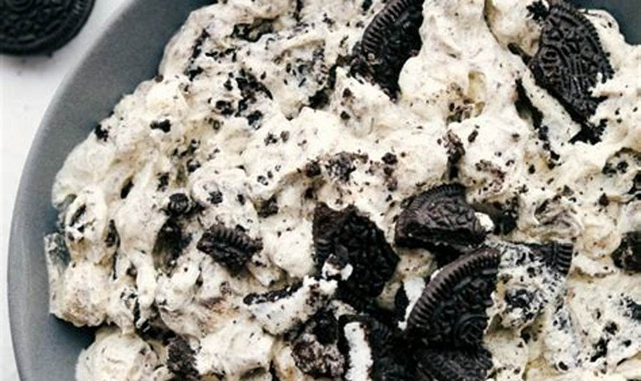 Easy Oreo Salad Recipe: A Creamy Delight | Quick Salad Recipes for Healthy Salad Ideas to Boost Your Nutrition