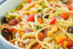 Ultimate Linguine Salad Supreme Recipe | Quick Salad Recipes for Healthy Salad Ideas to Boost Your Nutrition