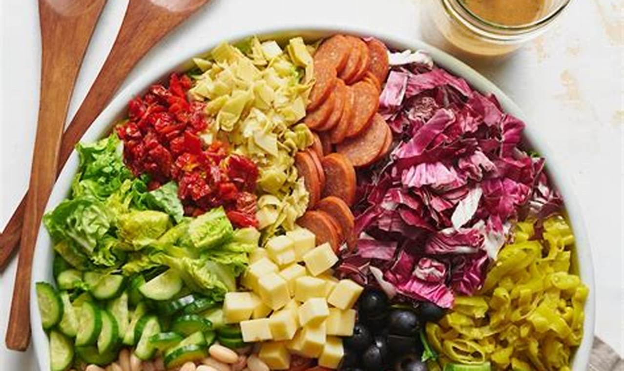 Best Italian Chopped Salad Recipes Ever | Quick Salad Recipes for Healthy Salad Ideas to Boost Your Nutrition
