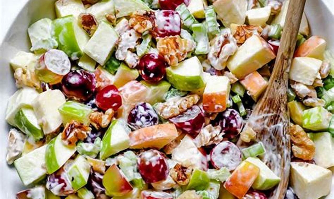 Classic Waldorf Salad Recipe: A Traditional Delight | Quick Salad Recipes for Healthy Salad Ideas to Boost Your Nutrition