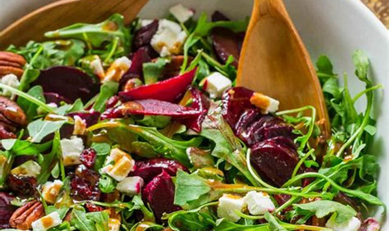 Copycat Cheesecake Factory Arugula Beet Salad | Quick Salad Recipes for Healthy Salad Ideas to Boost Your Nutrition