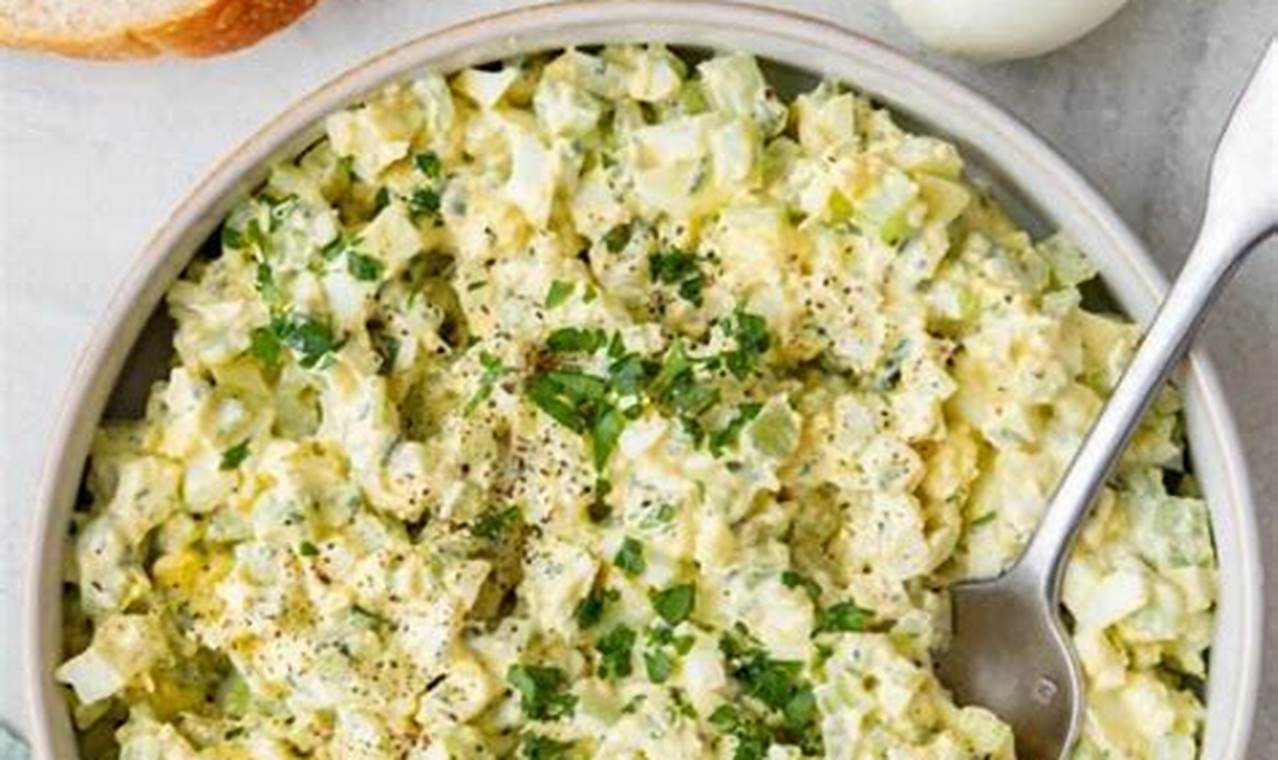 Healthy & Easy Egg Salad Recipe with Yogurt | Quick Salad Recipes for Healthy Salad Ideas to Boost Your Nutrition
