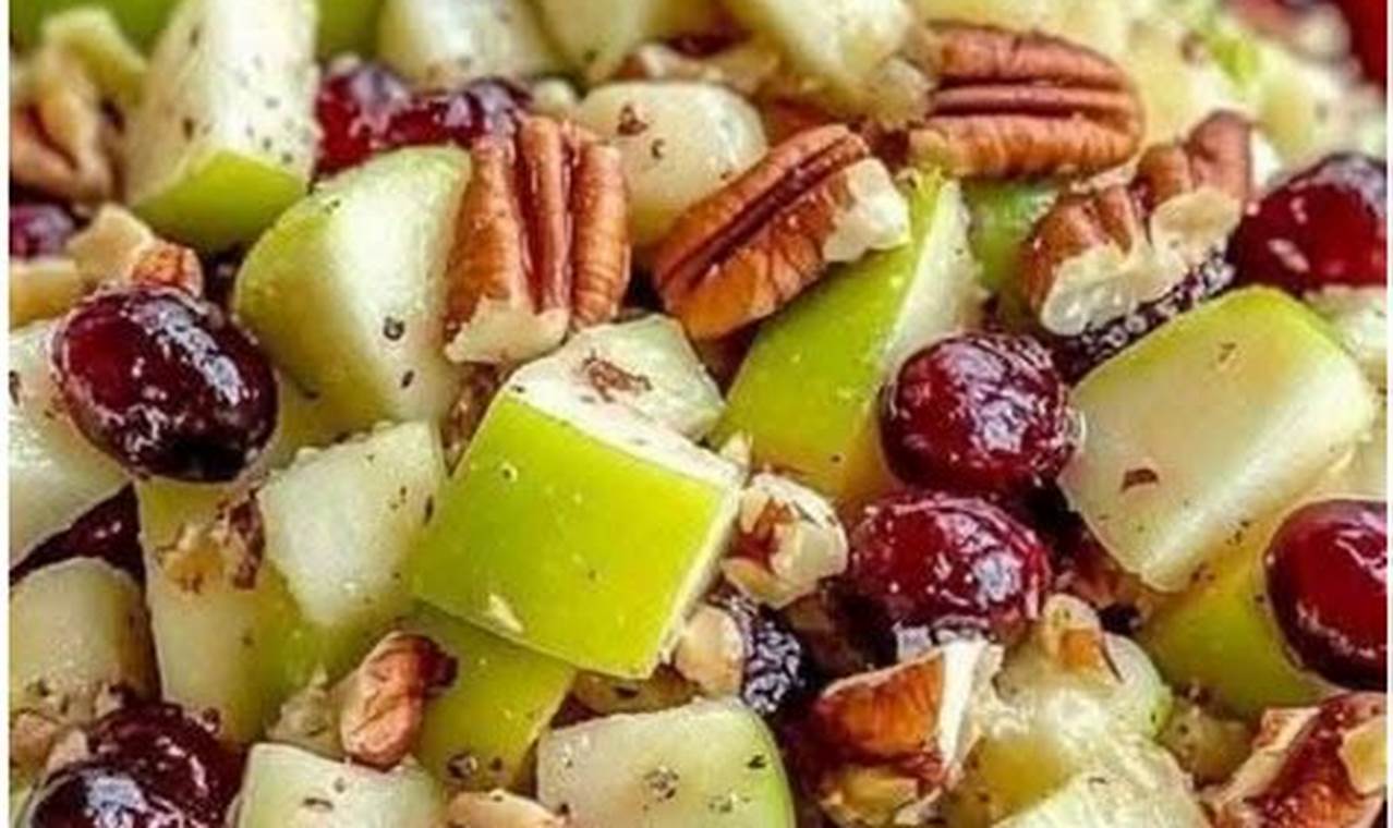 Best Cranberry Pecan Salad Recipes: Easy & Festive | Quick Salad Recipes for Healthy Salad Ideas to Boost Your Nutrition