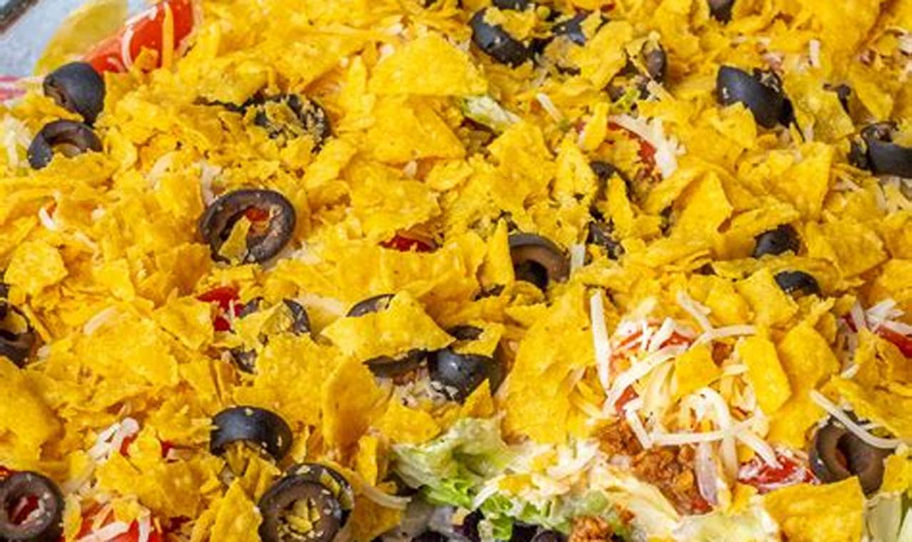 Easy Cold Taco Salad Recipe: A Refreshing Meal | Quick Salad Recipes for Healthy Salad Ideas to Boost Your Nutrition