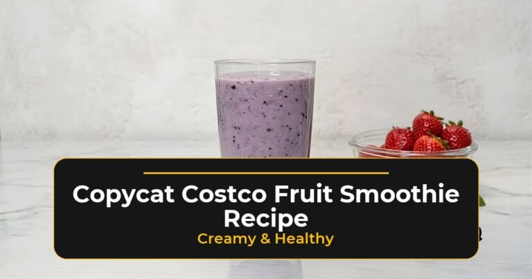copycat costco fruit smoothie recipe creamy healthy