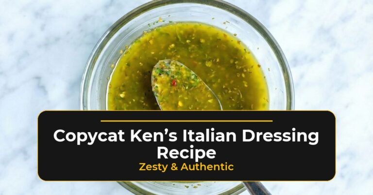copycat kens italian dressing recipe zesty authentic