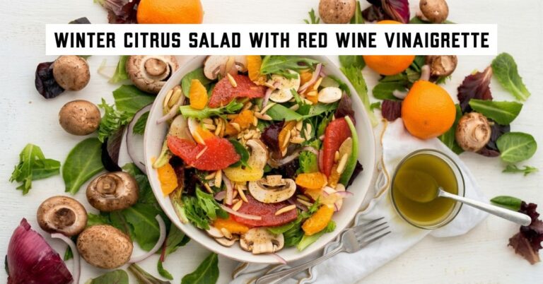 Winter Citrus Salad with Red Wine Vinaigrette