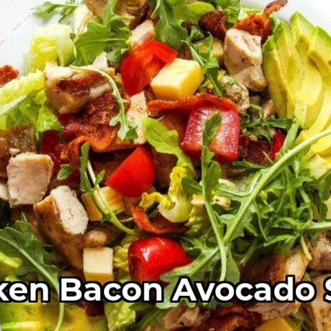 Chicken Bacon Avocado Salad recipe step