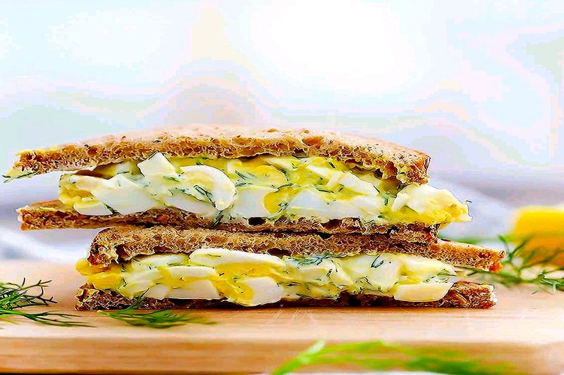 make the dressing for Greek Yogurt Egg Salad with Dill